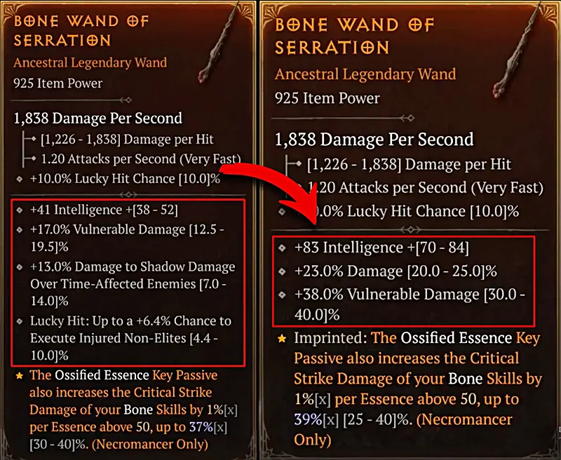 Überarbeitete Affixe in Diablo 4 Season 4