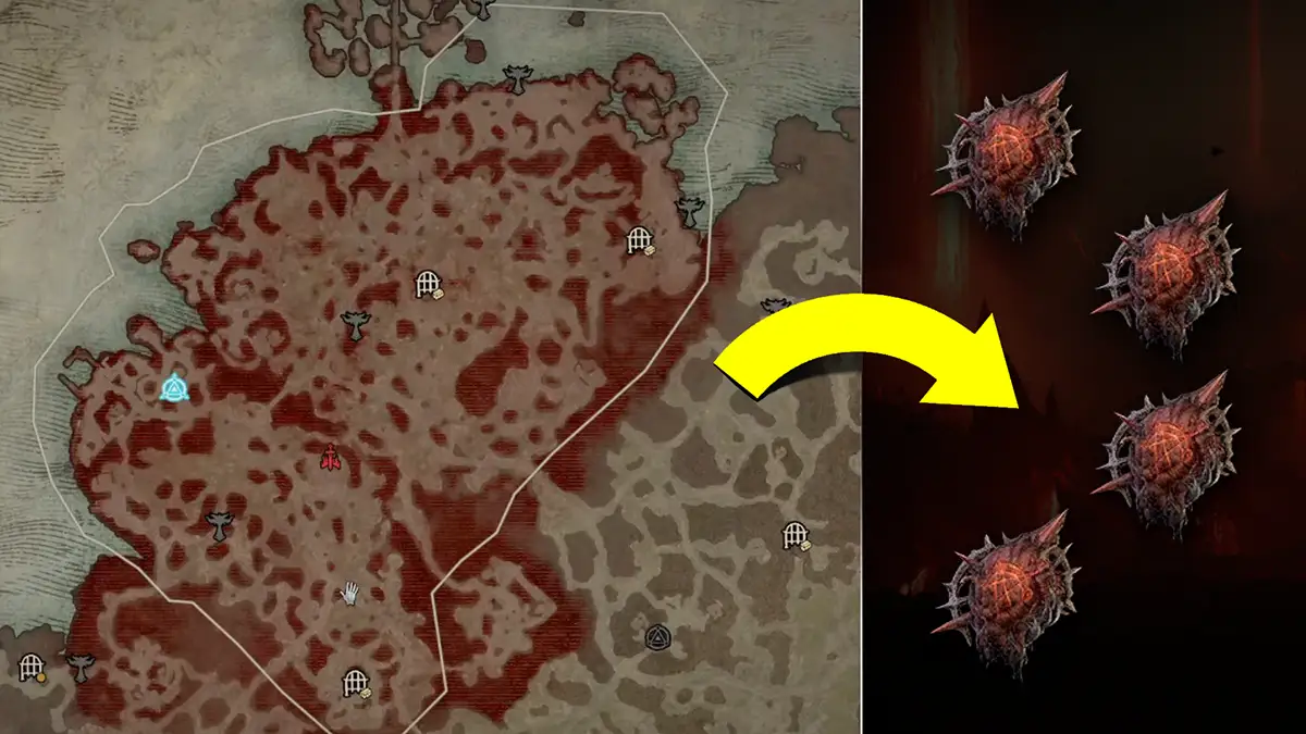 Höllenhordenkompasse farmen in Diablo 4