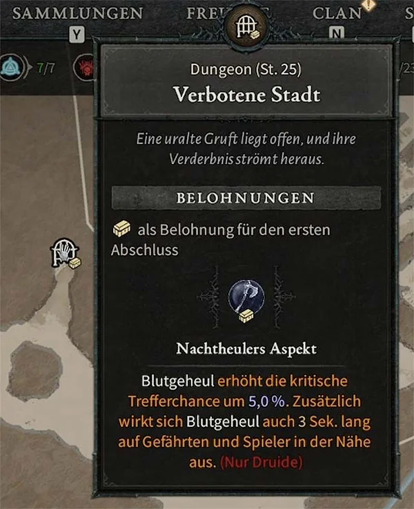 Diablo 4 Dungeons mit legendÀren Aspekten