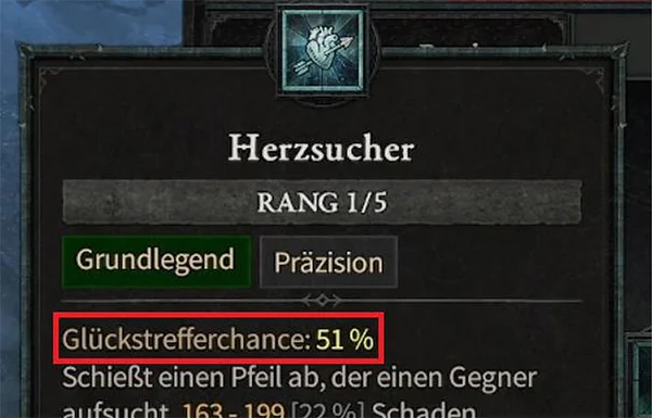 Diablo 4 Glückstreffer Chance Herzsucher Neuer Wert