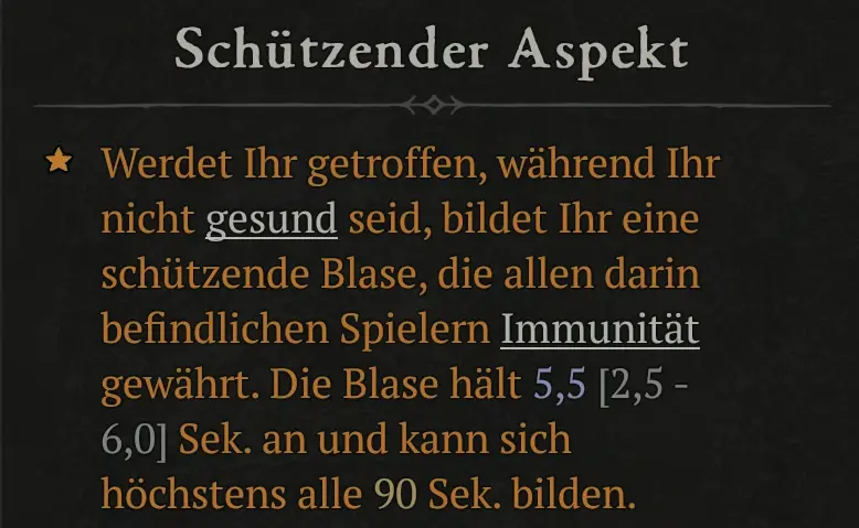 SchĂŒtzender Aspekt