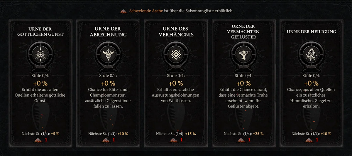 Schwelende Asche in Diablo 4