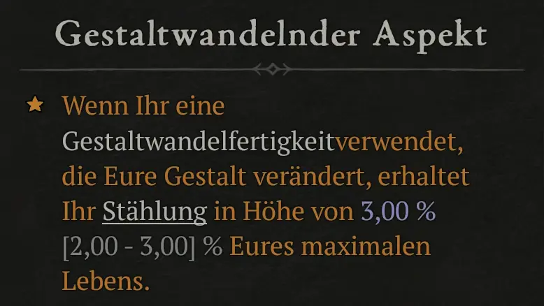 Gestaltwandelnder Aspekt
