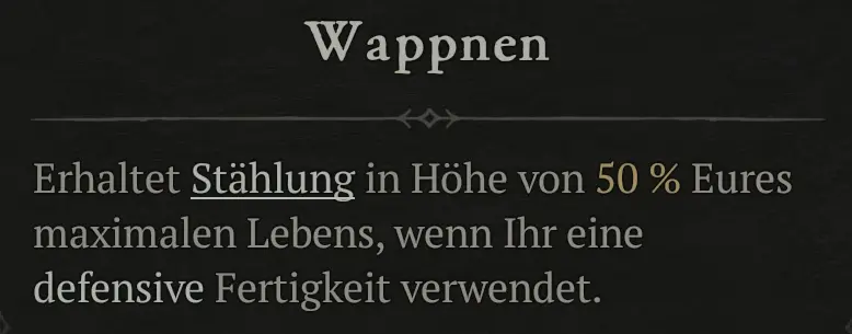 Wappnen Geistersegen