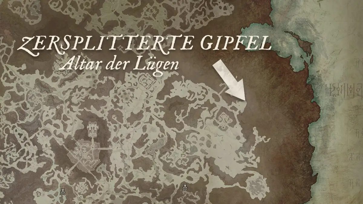 Diablo 4 Altar der LĂĽgen Standort