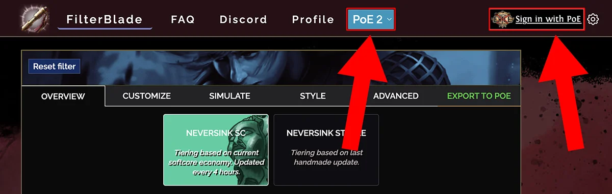 Filterblade Lootfilter Tutorial 01