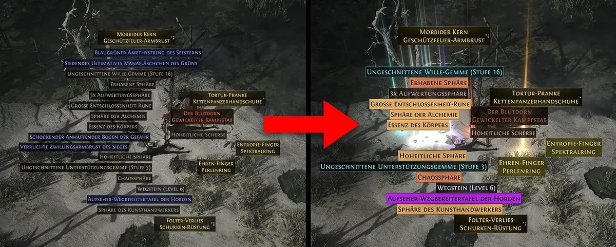 Filterblade Lootfilter Tutorial – Filter Test
