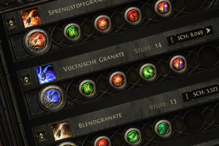 Plane deinen Charakter im Voraus