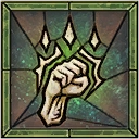 Verkümmernde Faust Icon